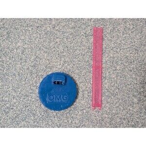 LOL Surprise OMG Pink Post Blue Base Fashion Doll Display Stand Missing Clip